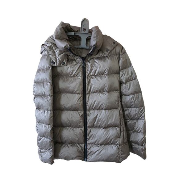 Vince Camuto Down Hooded Puffer Jacket Women's Size M Zip Up - Picture 1 of 7